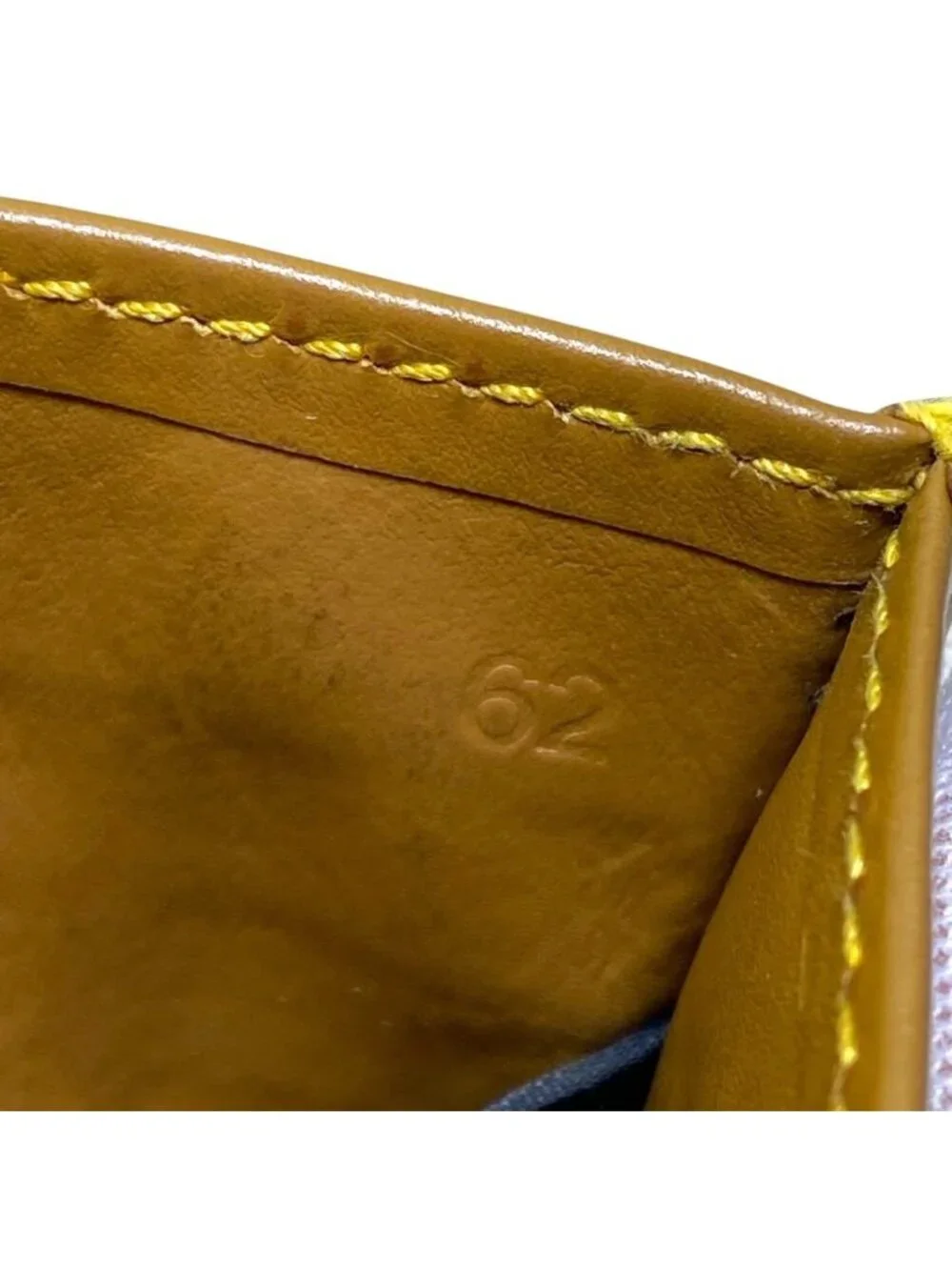 Prada Speedlock Re-Nylon Card Case Business Holder Triangle Logo Leather Brown